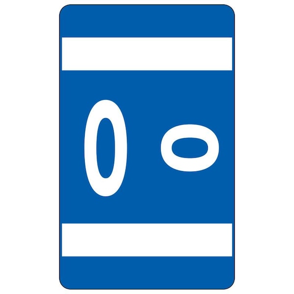 Smead Label, Accs, O, Drkbe, 100Ct Pk SMD67185 - main